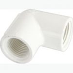 PVC 90 THD ELBOW SCH40(FxF)