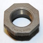 BLACK MALLEABLE IRON BUSHING