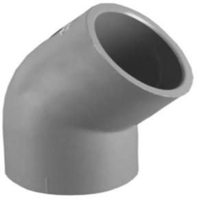 PVC 45 ELBOW SCH80 (S)