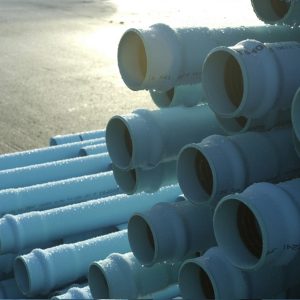 PVC PIPE C905 DR14 BLUE X 20' GASKET