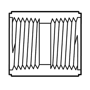 PVC COUPLING SCH80 (FF)