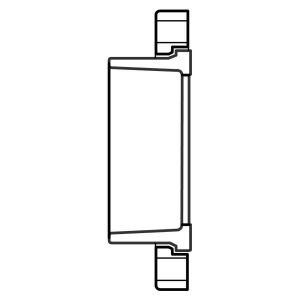 PVC FLANGE SCH80 (S) V/S