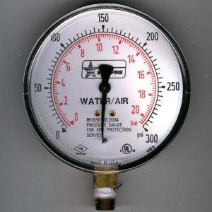 WATER AND AIR GUAGES