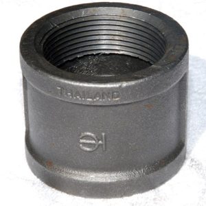 BLACK MALLEABLE IRON COUPLING