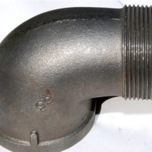 BLACK 90 STREET ELBOW