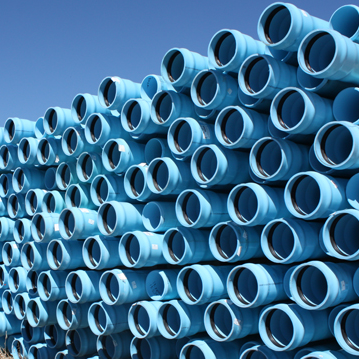 PVC PIPE CL63 IPS X 20' GASKET